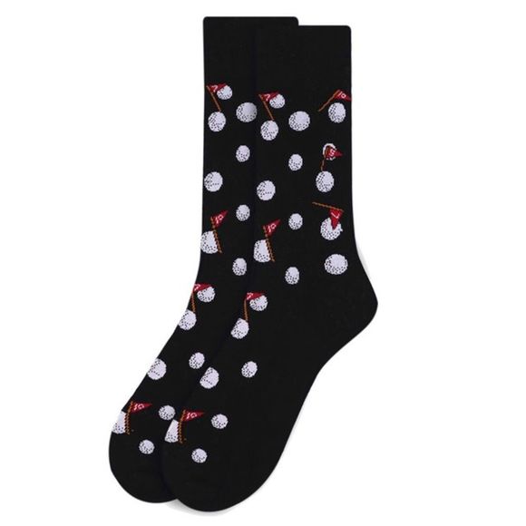 Men's Crew Socks - Golf Theme - NWT - Picture 1 of 4
